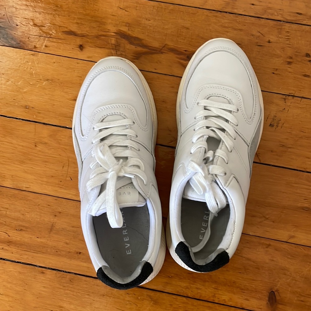 EVERLANE tread the trainer in authentic leather